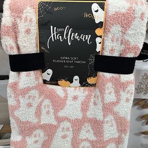 Pink Ghost Throw/Blanket